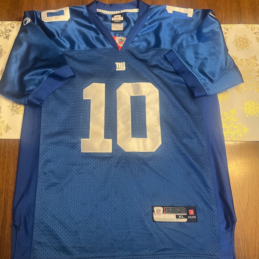 NFL Authentic NY Giants Manning Jersey - Picture 3 of 5